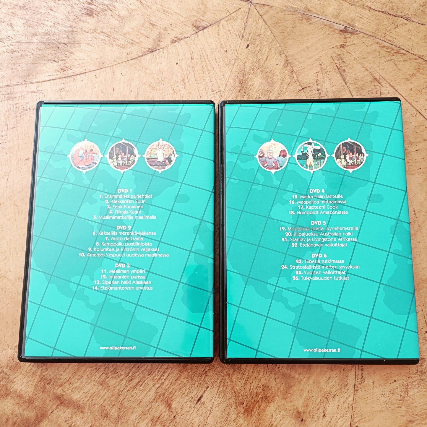 Olipa kerran löytöretket 1-6 - 6DVD