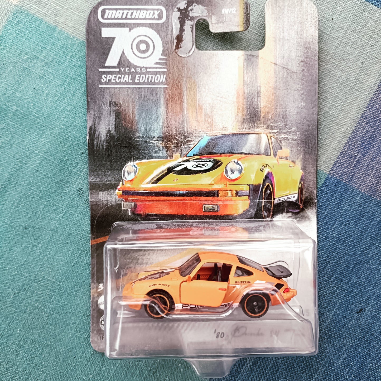Matchbox '80 Porsche 911 Turbo - 70 Years - Orange - 1:64