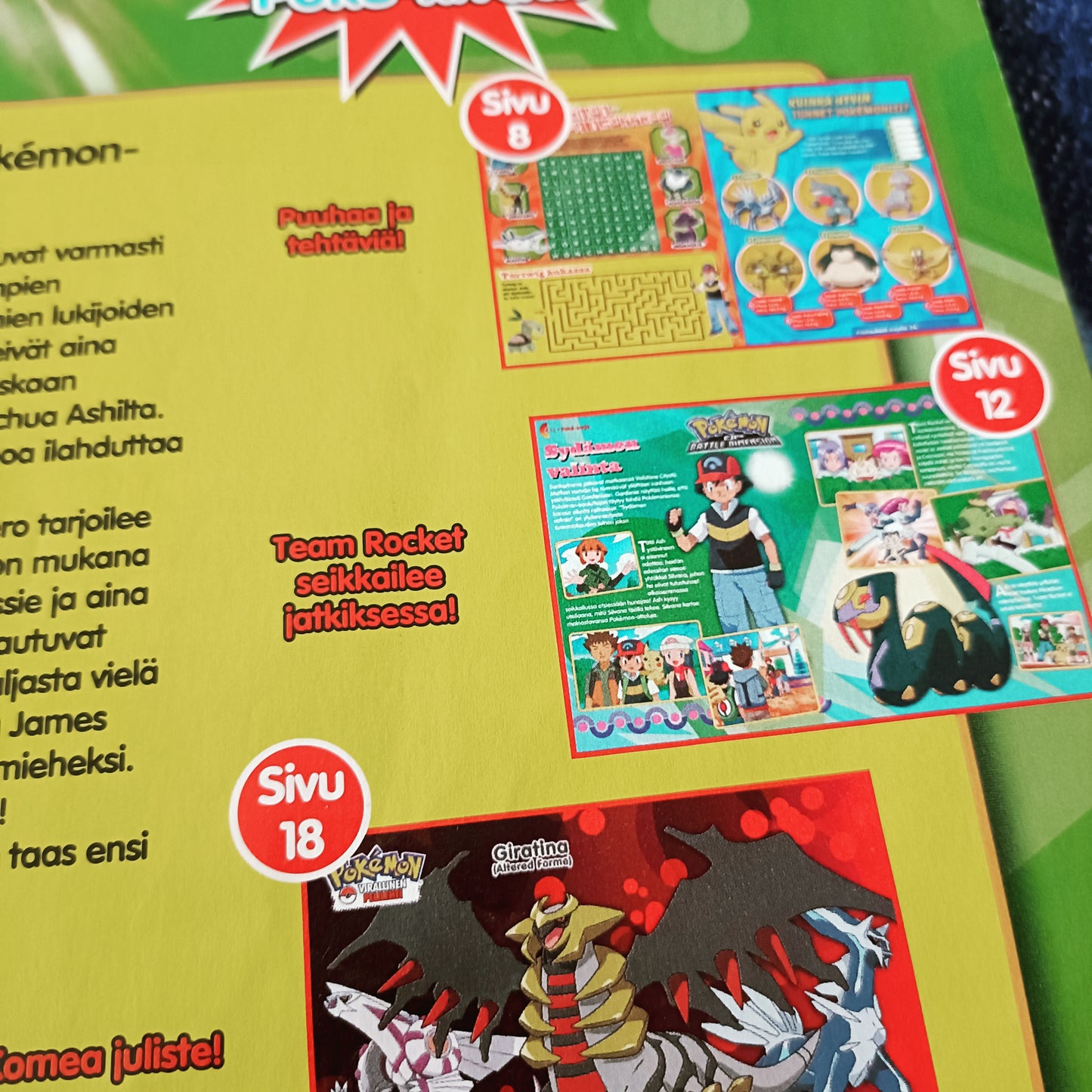 Pokemon virallinen pelilehti 6/2009