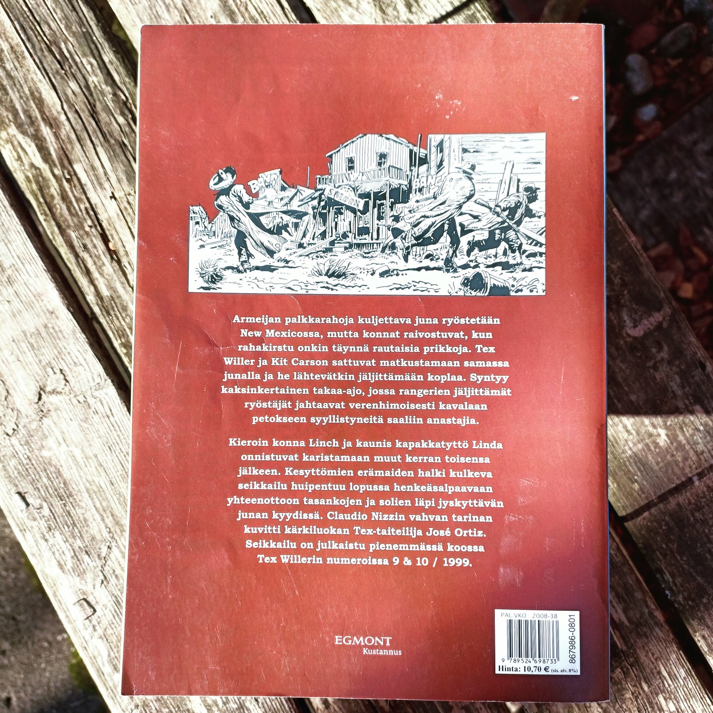 Tex Willer - Suuri junaryöstö - suuralbumi 19