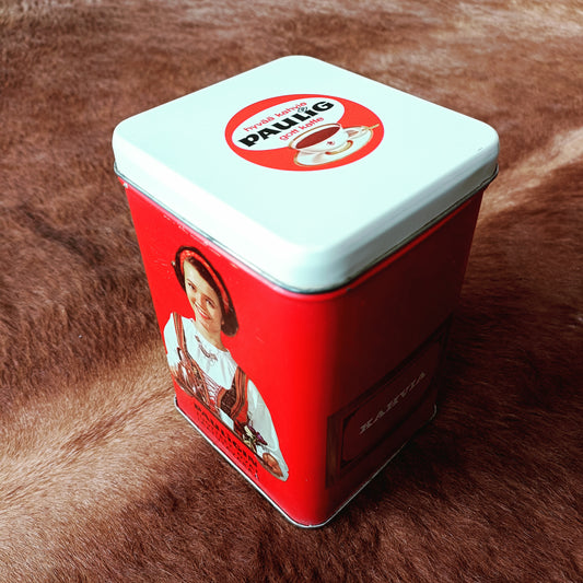 Paulig Paula-tyttö kahvi peltipurkki