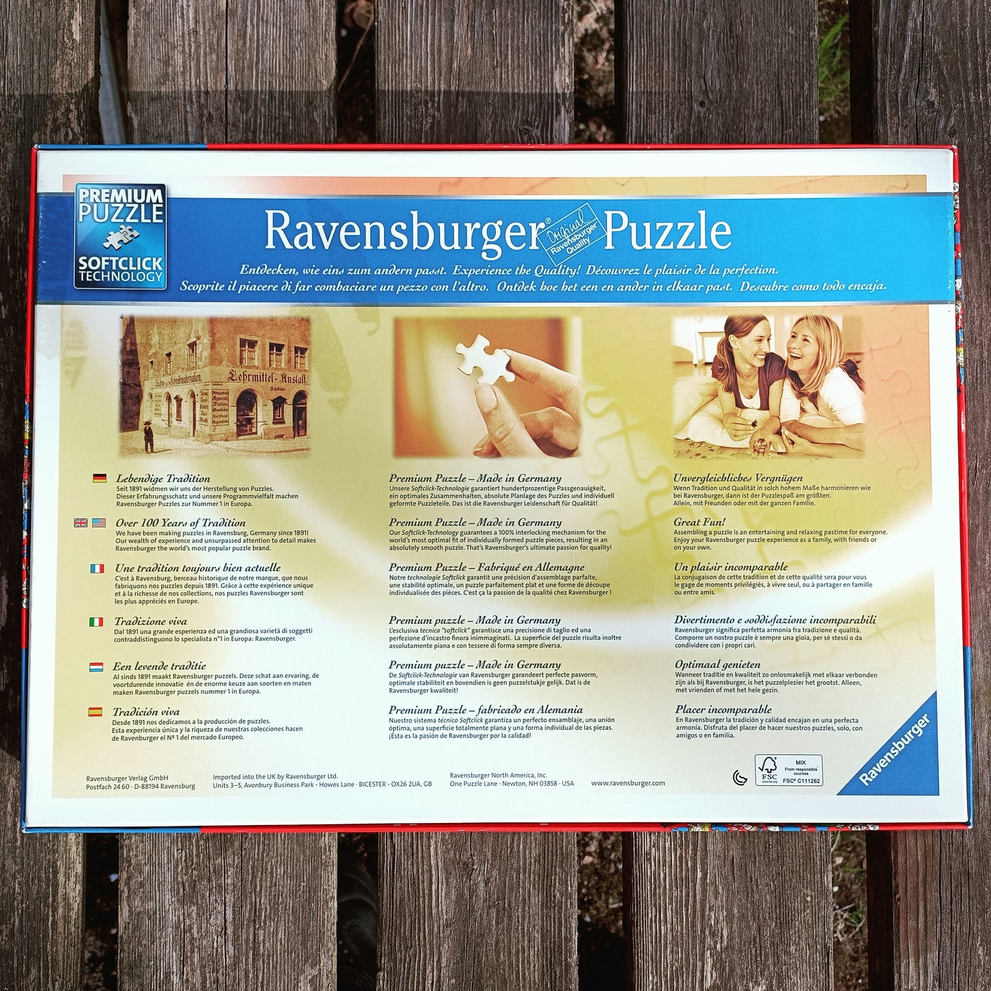 Ravensburger Super Mario Challenge -palapeli 1000
