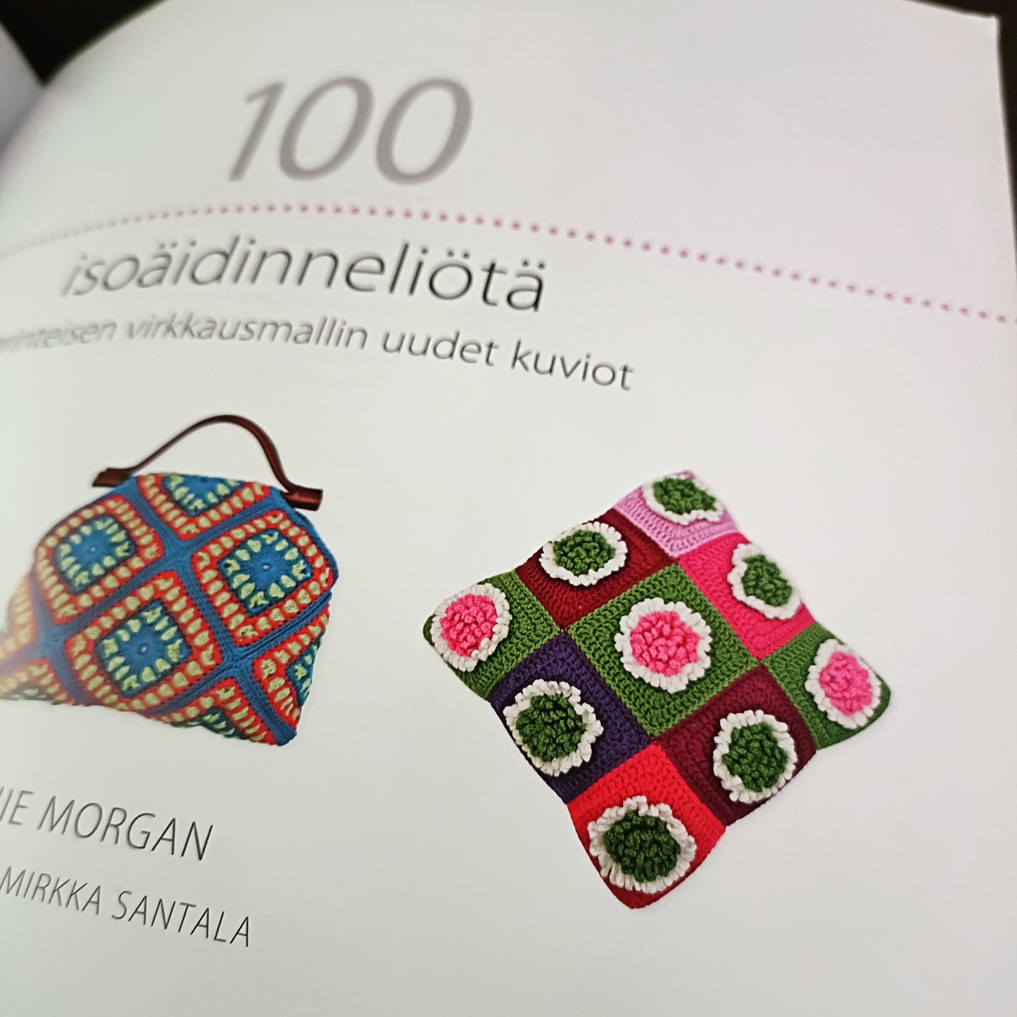 100 isoäidinneliötä - Perinteisen virkkausmallin uudet kuviot