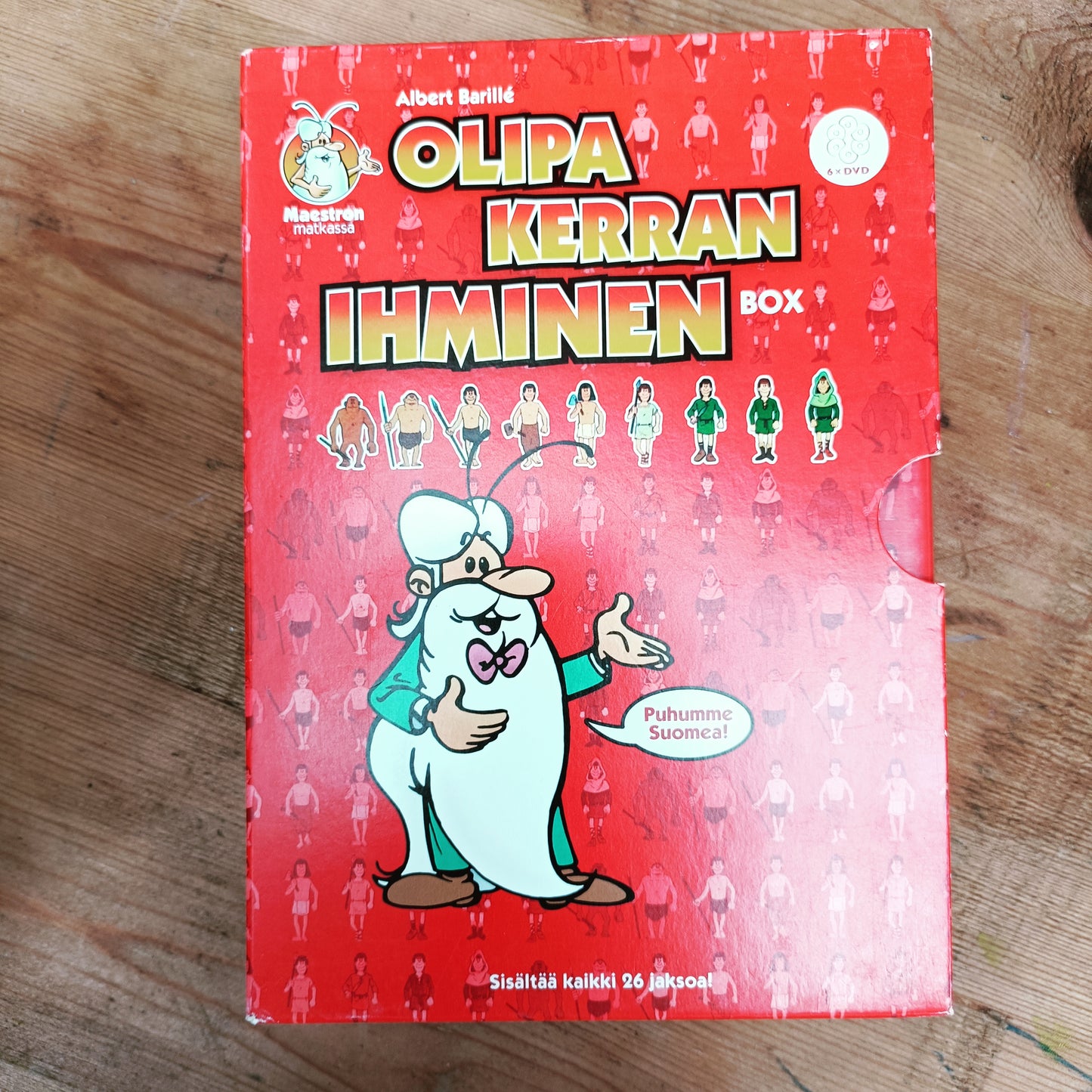 Olipa kerran ihminen 1-6 - 6DVD