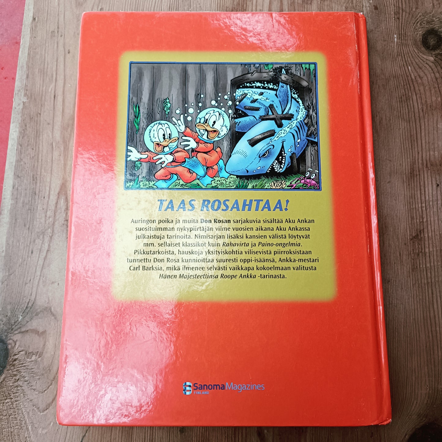 Aku Ankka - Auringon poika ja Don Rosan sarjakuvia