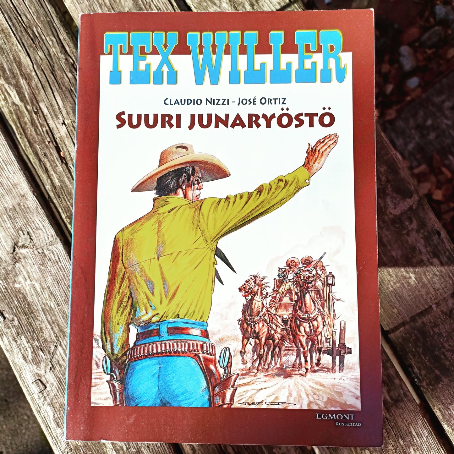 Tex Willer - Suuri junaryöstö - suuralbumi 19