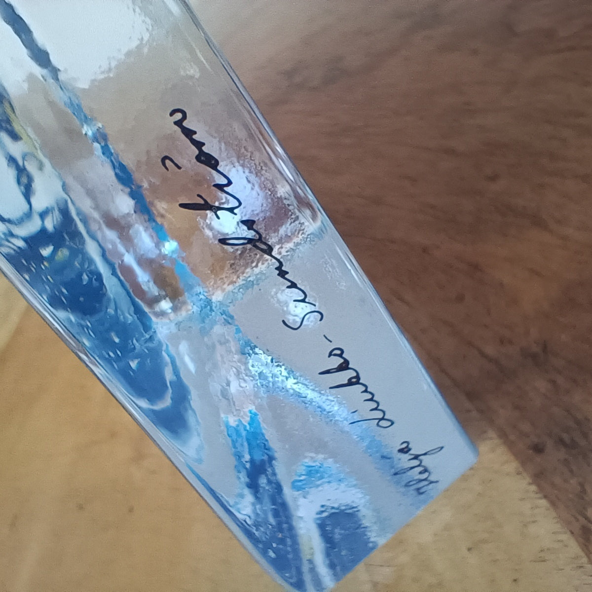 Iittala lasikortti - Sinessä taivaan keinuen - Heljä Liukko-Sundström