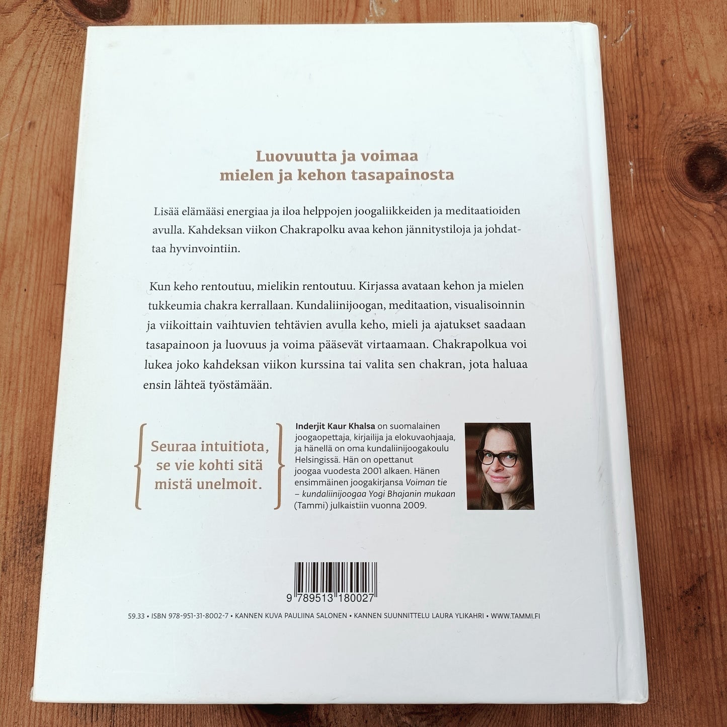 Chakrapolku - Kahdeksan viikon ohjelma luovuuden ja voiman löytämiseen *