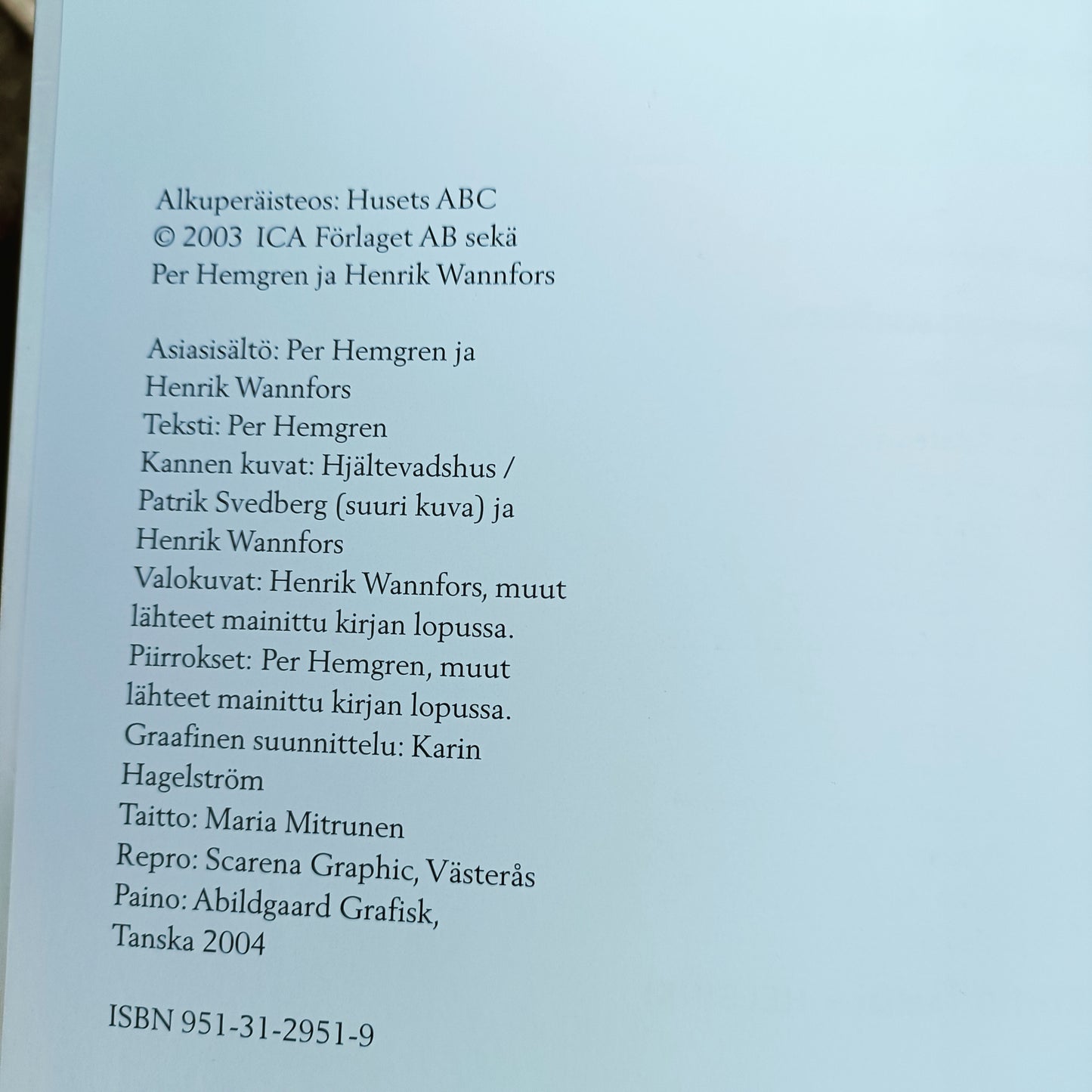 Pientalon käsikirja - Sisärakentaminen