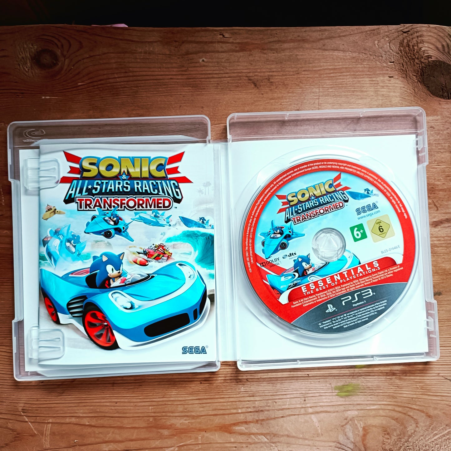 Sonic & All-Stars Racing Transformed - PS3