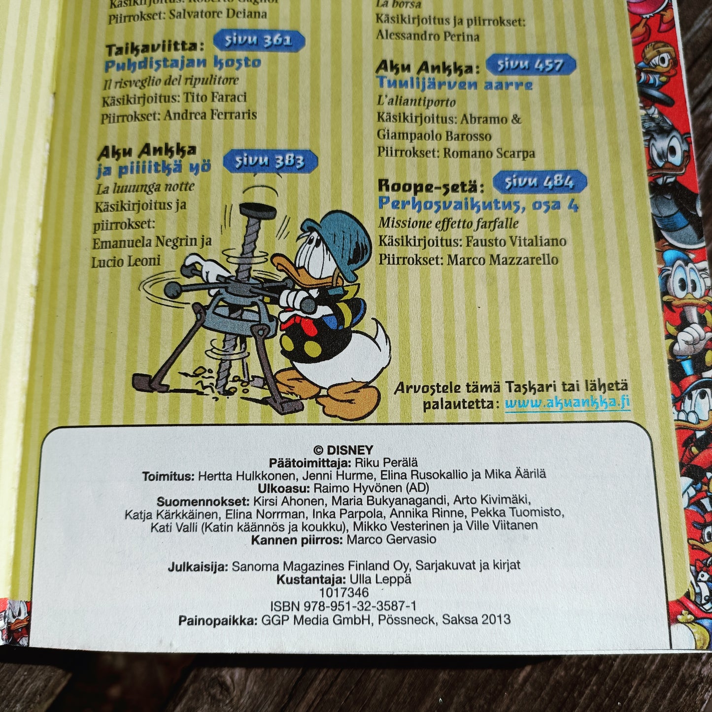 Aku Ankan Taskukirja 397 - Perhosvaikutus