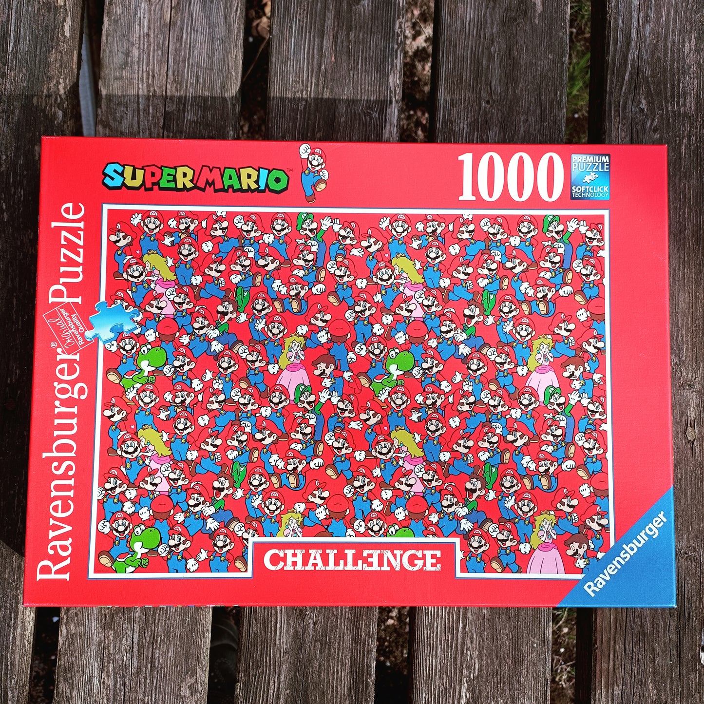 Ravensburger Super Mario Challenge -palapeli 1000