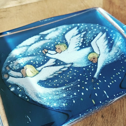 Iittala lasikortti - Sinessä taivaan keinuen - Heljä Liukko-Sundström