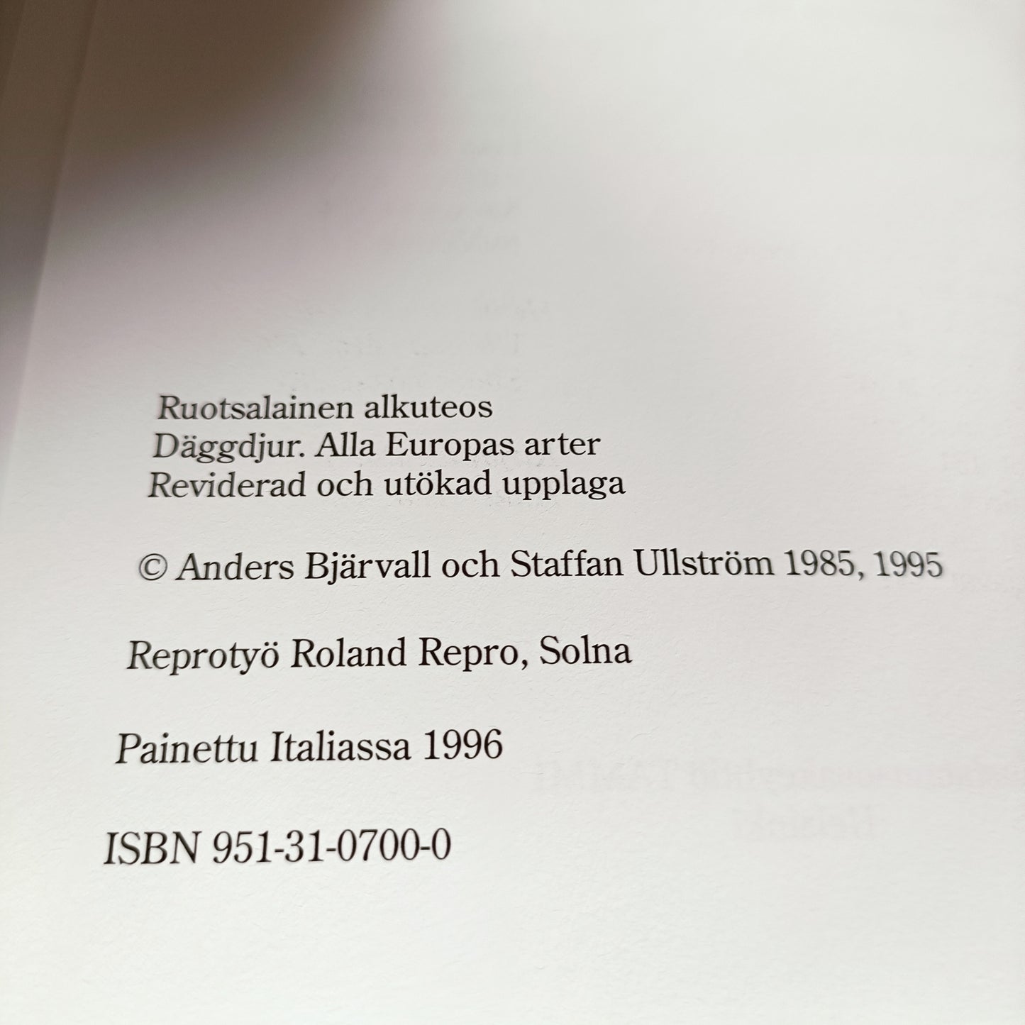 Euroopan nisäkkäät
