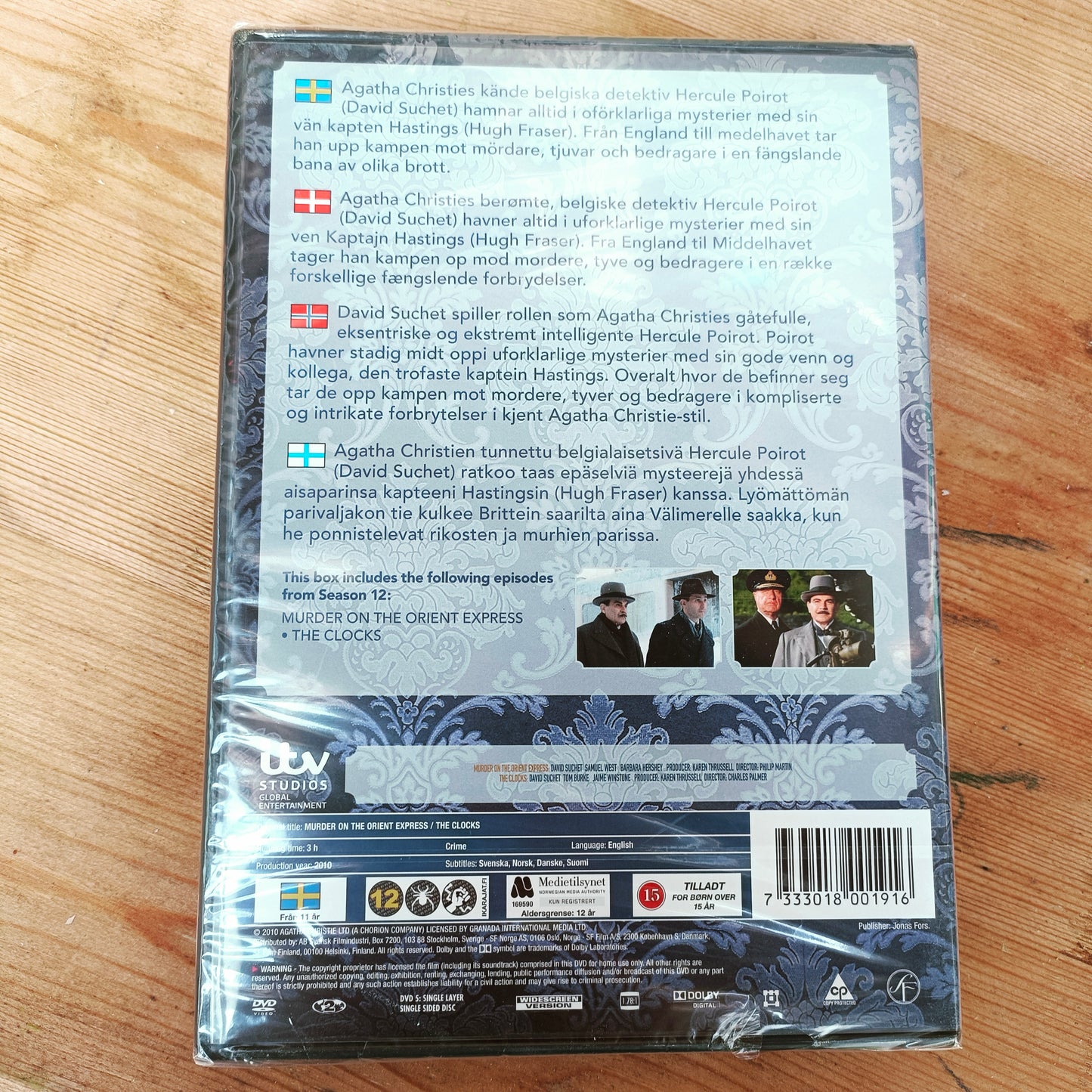 Agatha Christie's Poirot - Box 14 - DVD