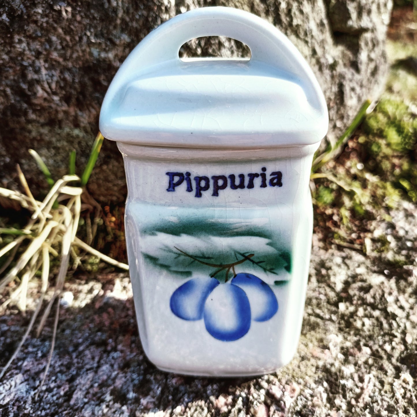 Arabia luumu maustepurkki, pippuria