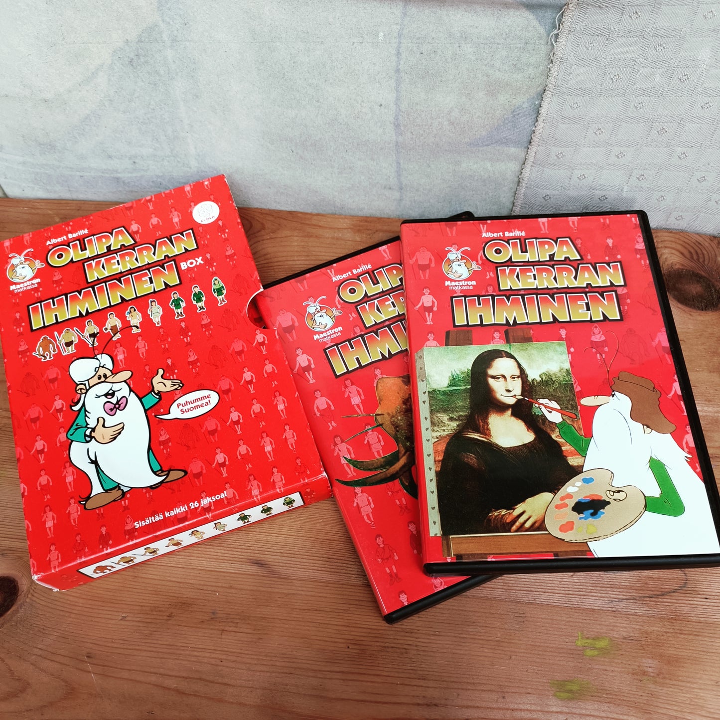 Olipa kerran ihminen 1-6 - 6DVD
