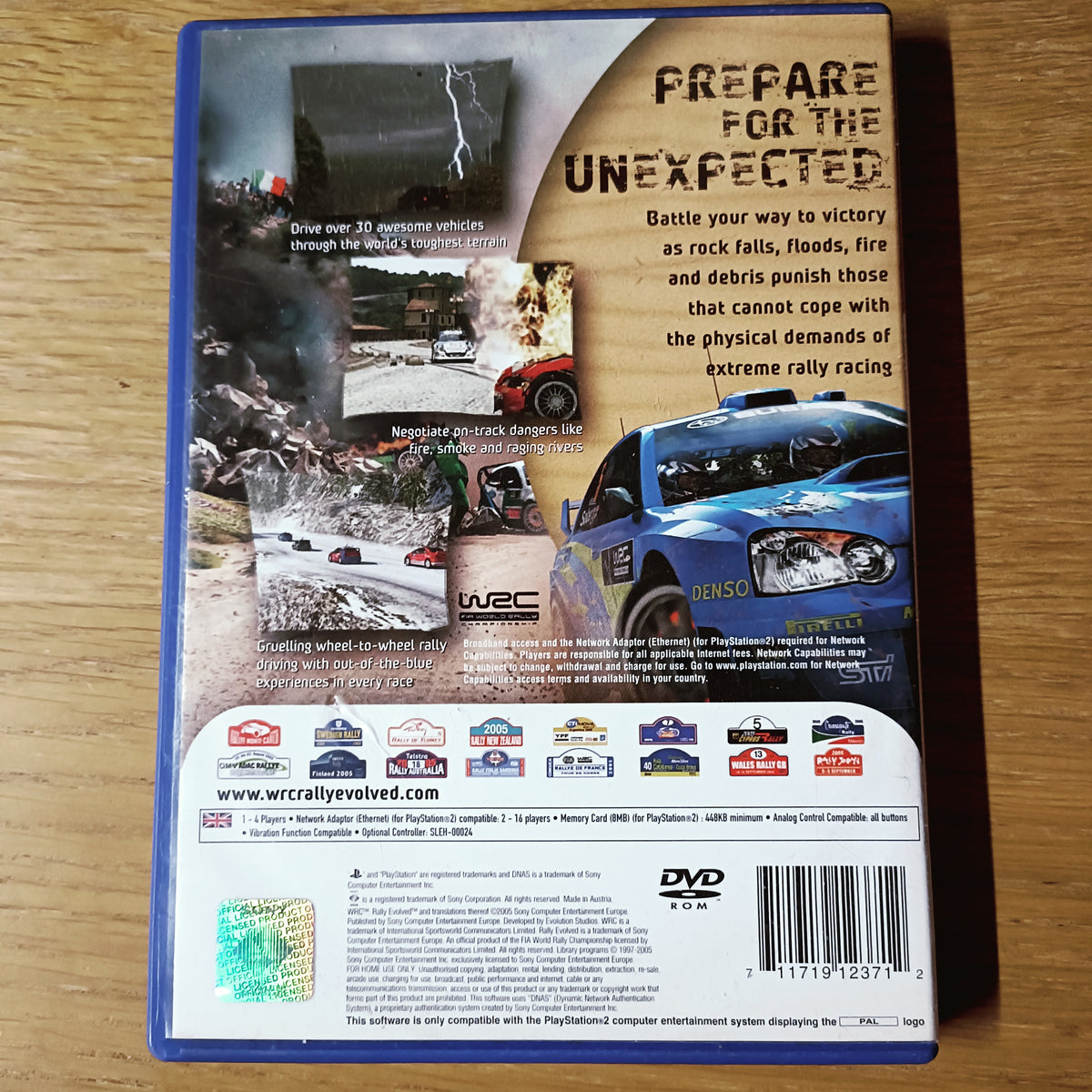 WRC - Rally Evolved - PS2