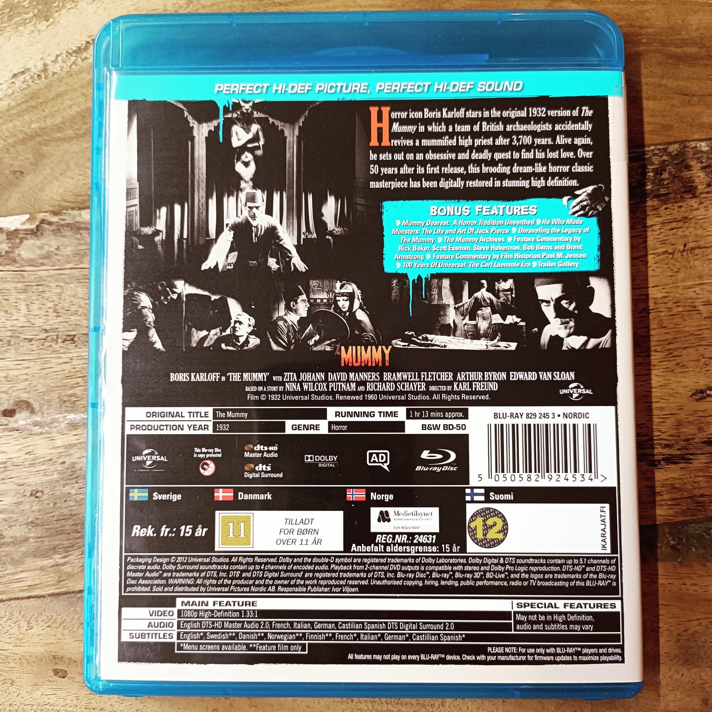 The Mummy (1932) - blu-ray