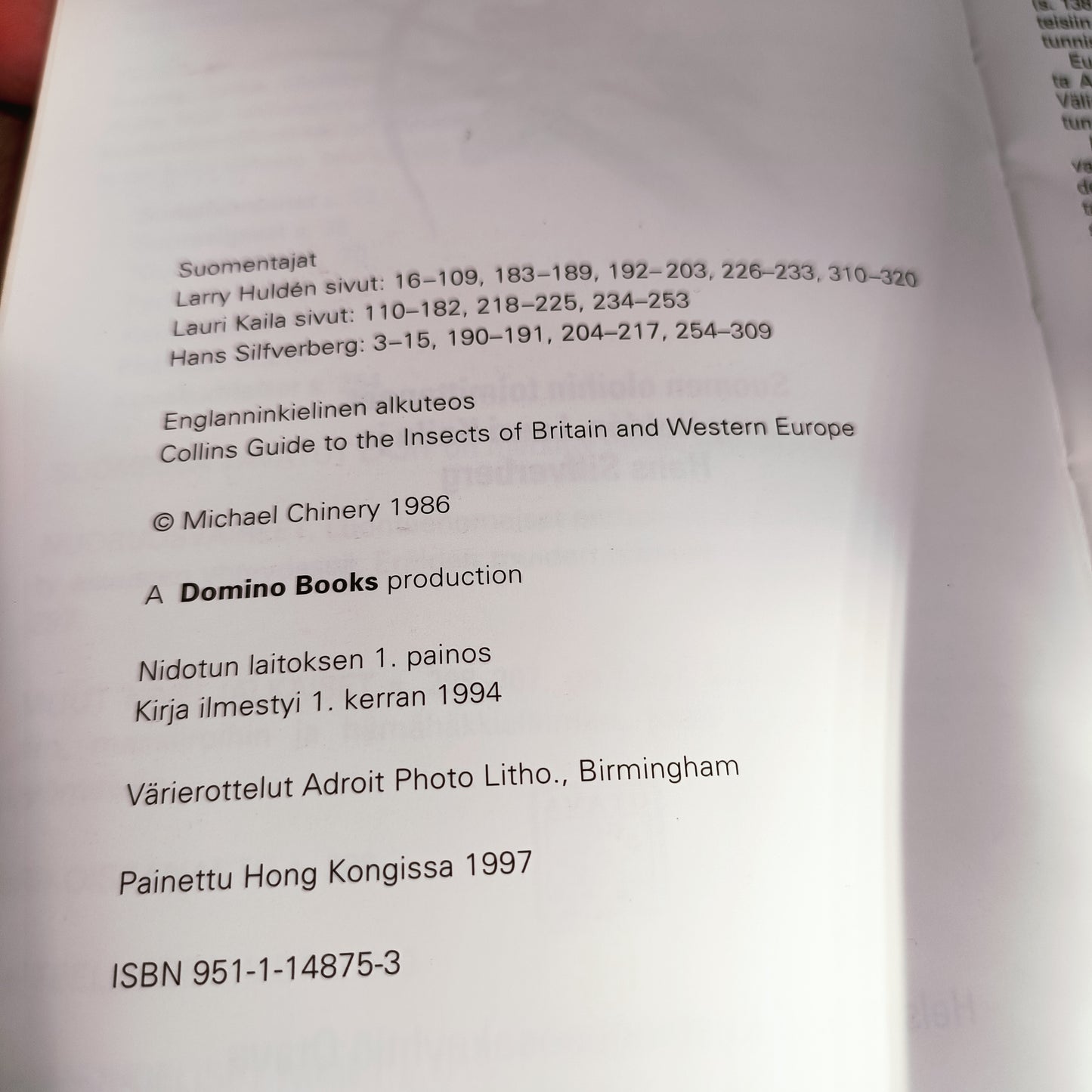 Euroopan hyönteisopas *