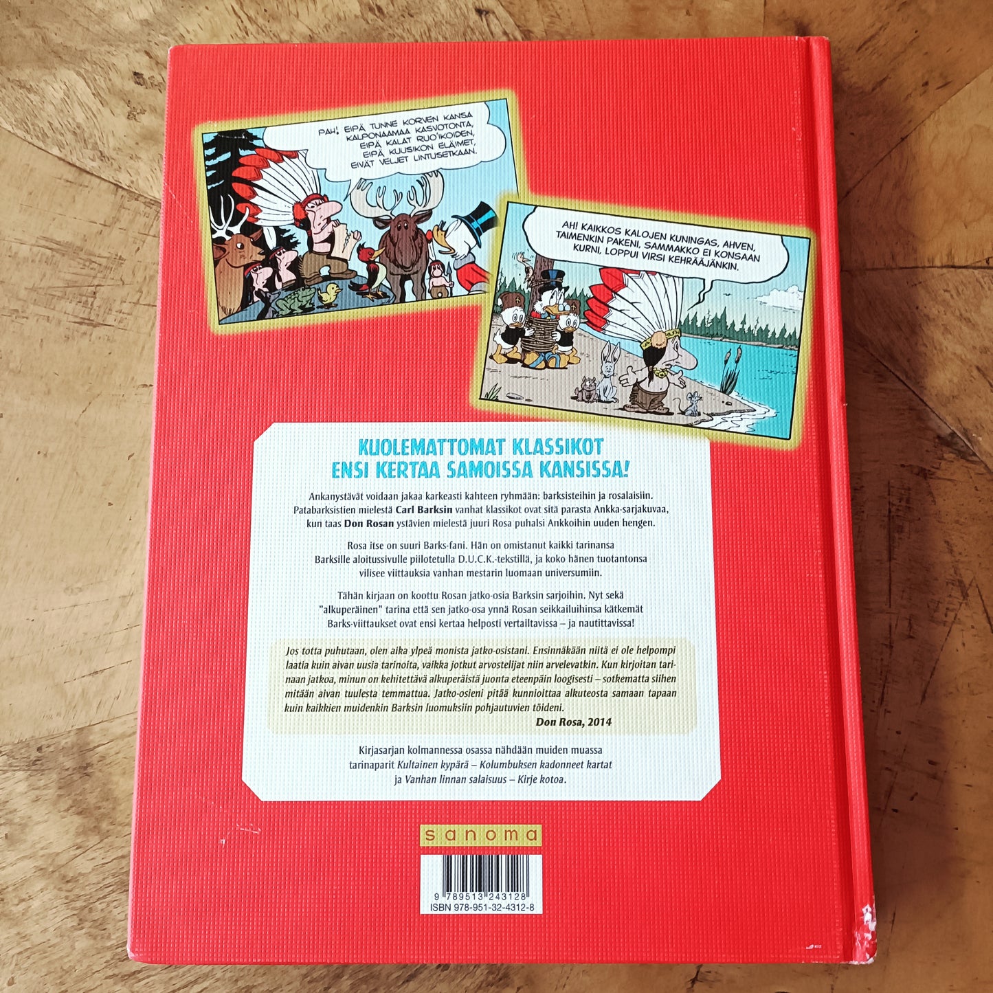Carl Barks - Don Rosa - Kultaisen kypärän metsästäjät ja muita klassikoita