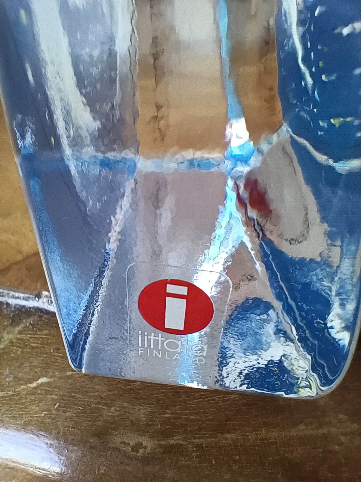 Iittala lasikortti - Sinessä taivaan keinuen - Heljä Liukko-Sundström