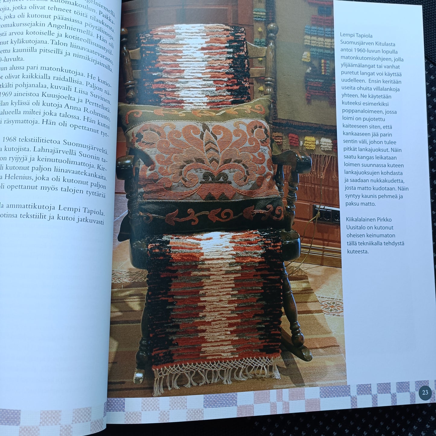 Ryijystä räsymattoon - Perinnekäsitöitä sisustajille