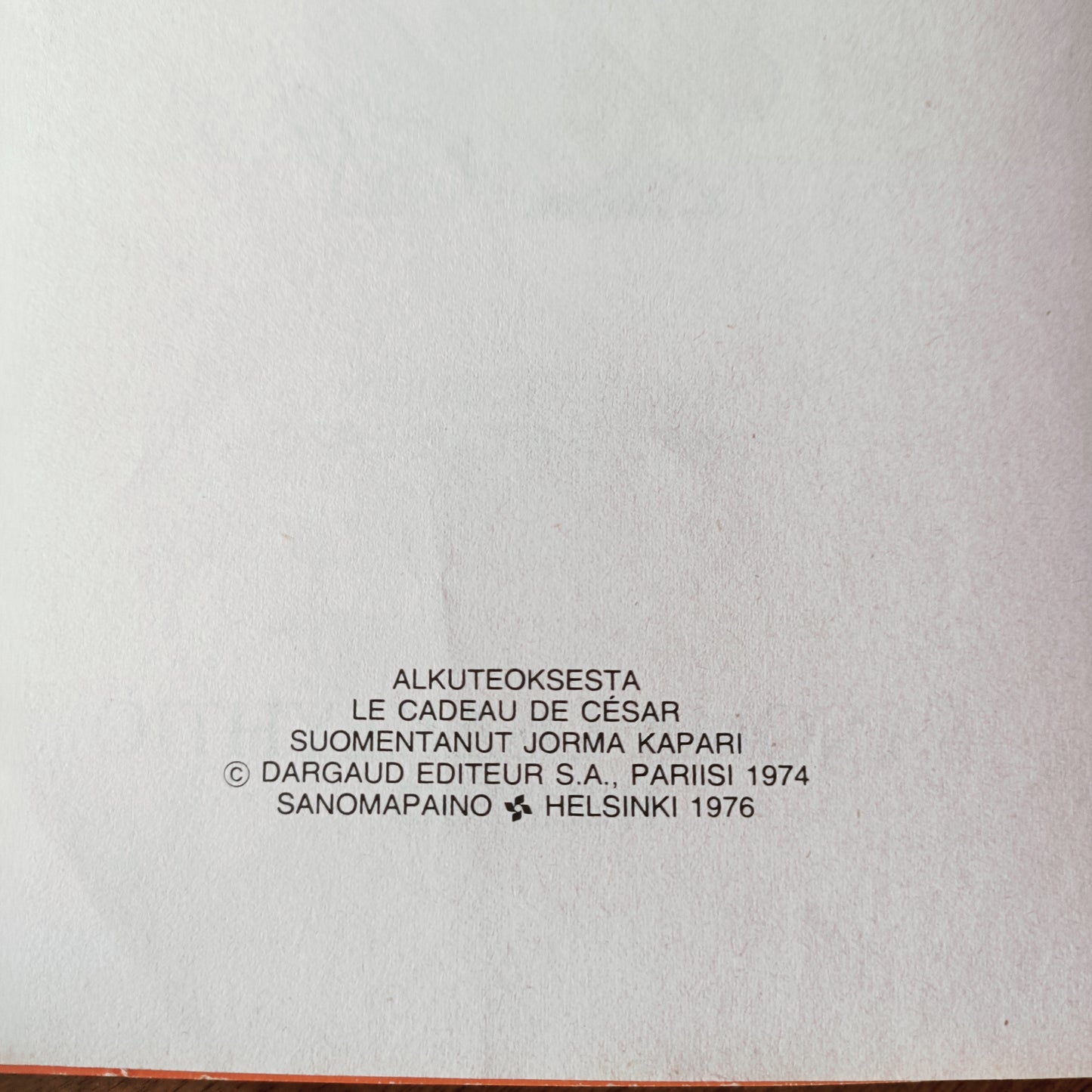 Asterix ja Caesarin lahja