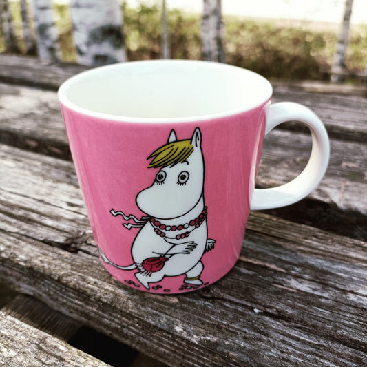Arabia Muumimuki Niiskuneiti pinkki