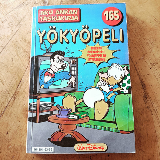 Aku Ankan taskukirja 165 - Yökyöpeli