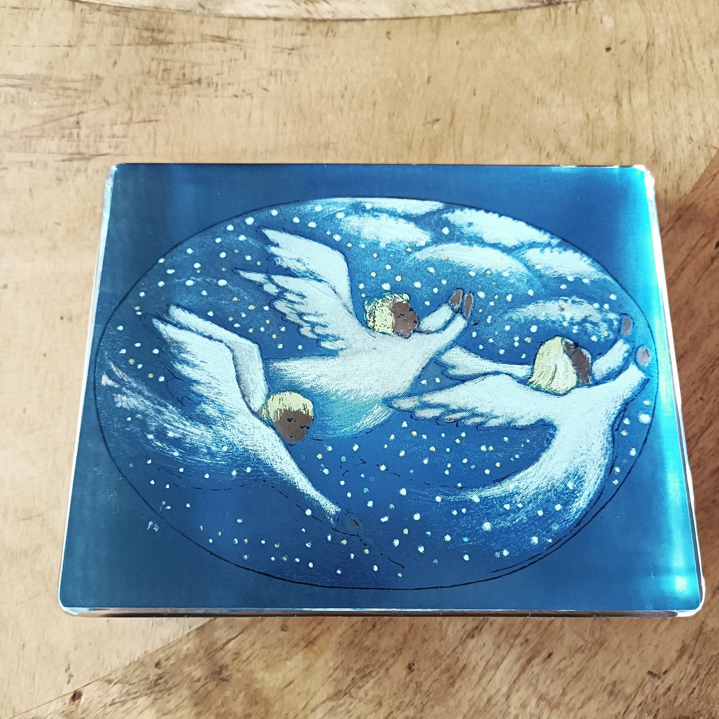 Iittala lasikortti - Sinessä taivaan keinuen - Heljä Liukko-Sundström