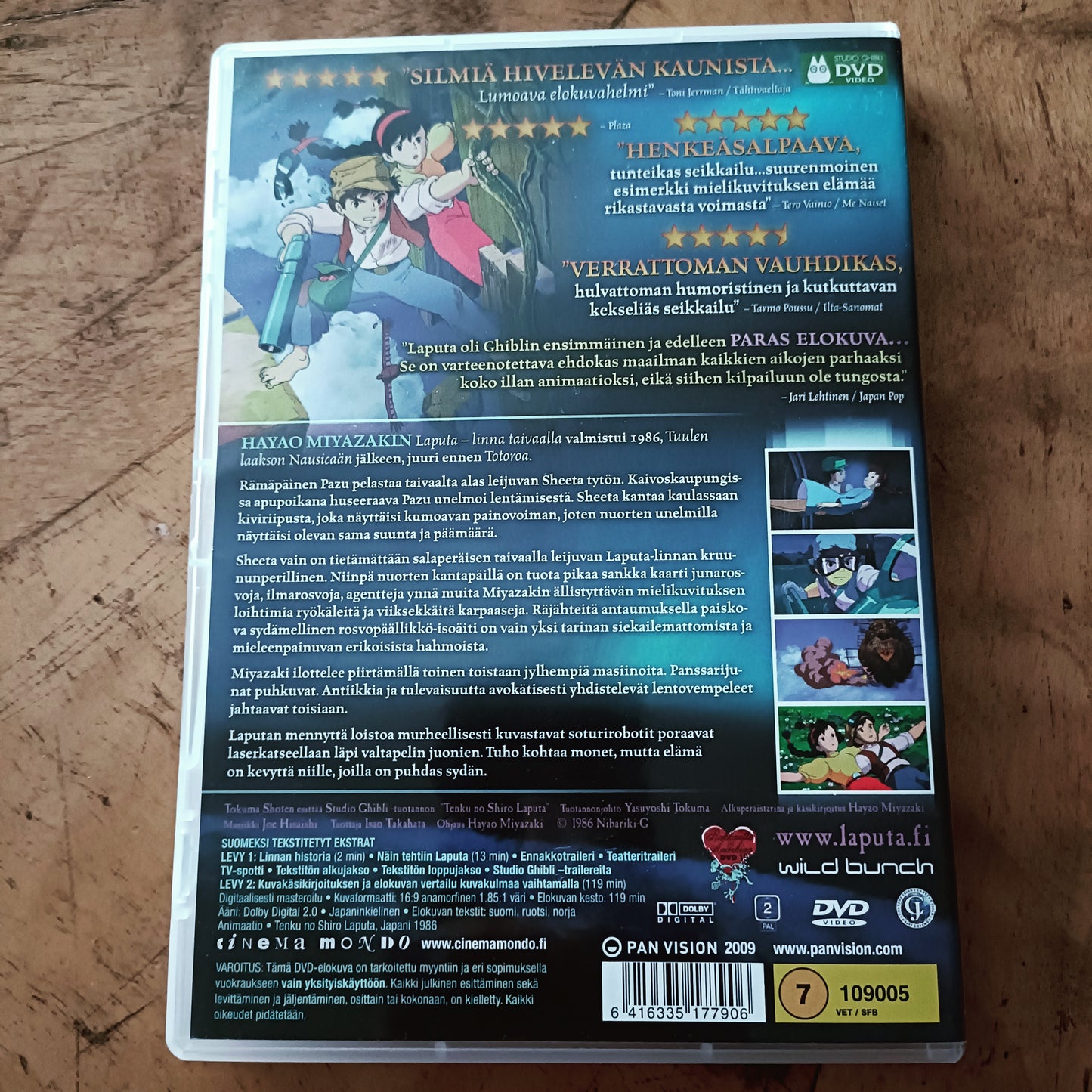 Laputa - Linna taivaalla - Hayao Miyazaki - 2DVD