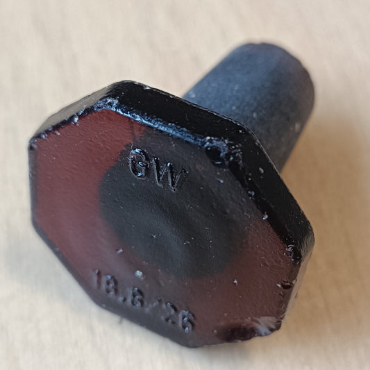 Apteekkipullon lasikorkki GW 18.8/26, ruskea
