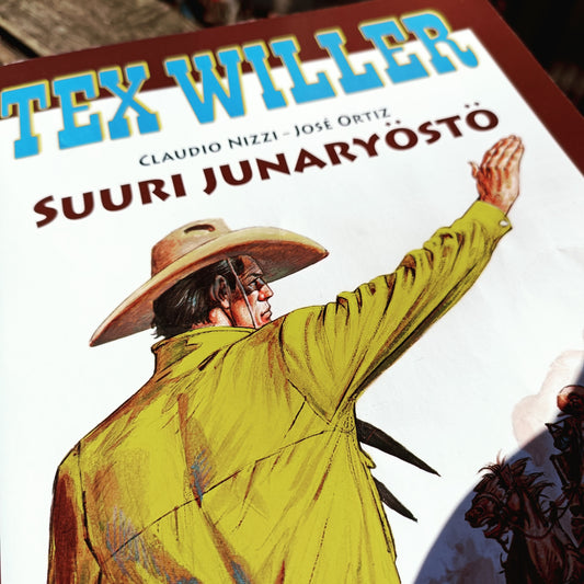 Tex Willer - Suuri junaryöstö - suuralbumi 19