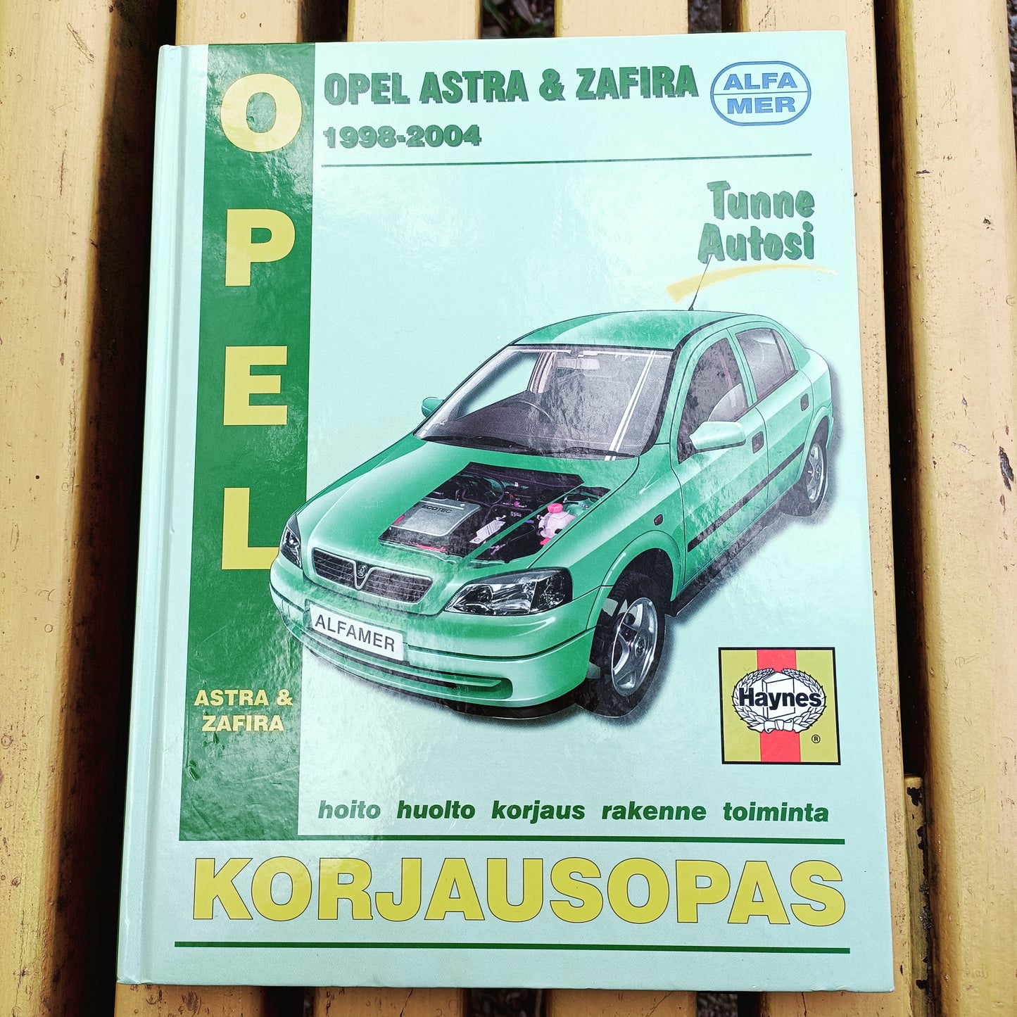 Opel Astra & Zafira 1998-2004 korjausopas