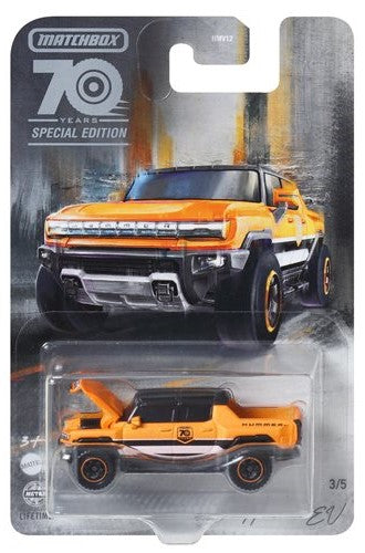 Matchbox GMC Hummer EV - 70 Years - Orange - 1:64