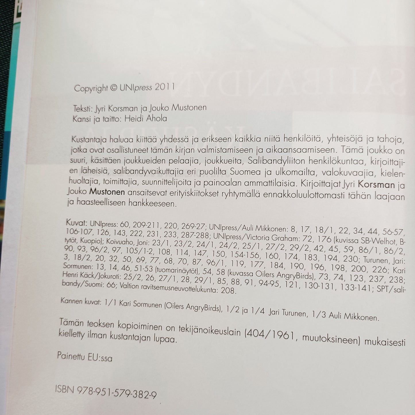 Salibandyn käsikirja