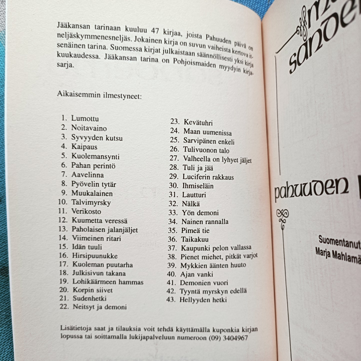 Jääkansan tarina 44 - Pahuuden päivät - Margit Sandemo