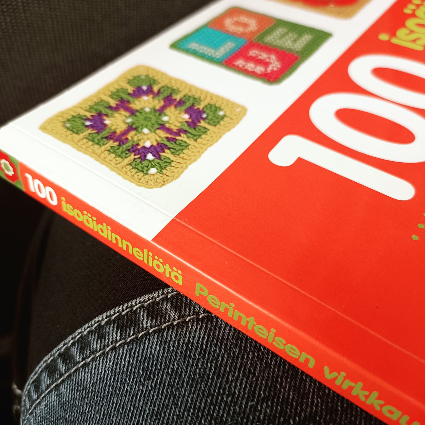 100 isoäidinneliötä - Perinteisen virkkausmallin uudet kuviot