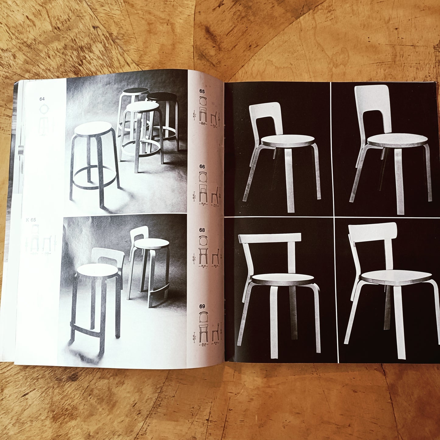 ICF Alvar Aalto furniture esite vuodelta 1978