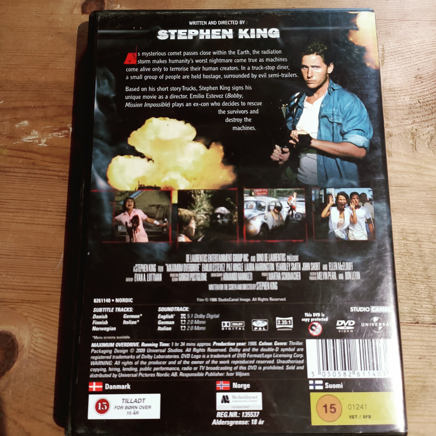 Maximum Overdrive (Stephen King) - DVD