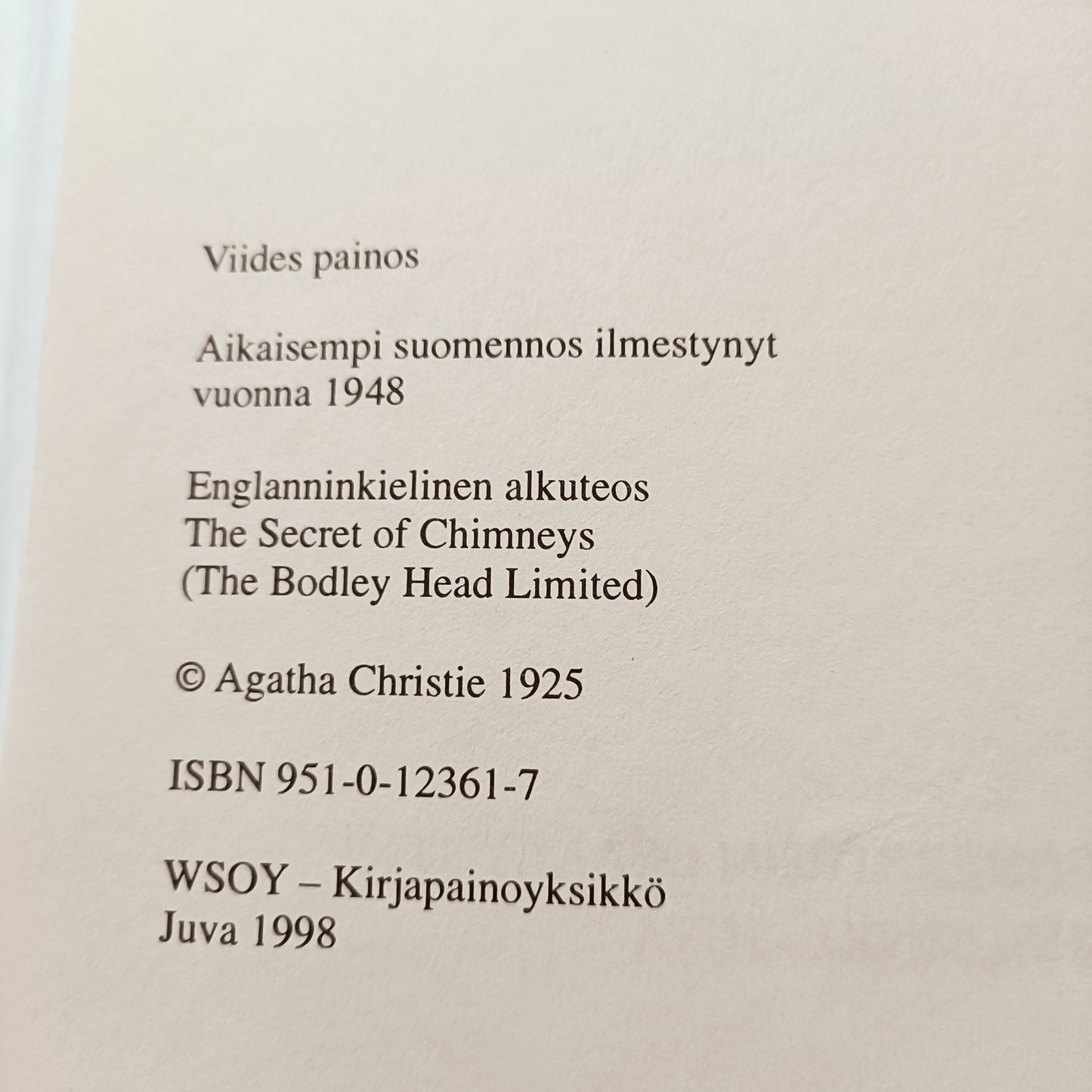 Rakkauskirjeiden salaisuus - Agatha Christie
