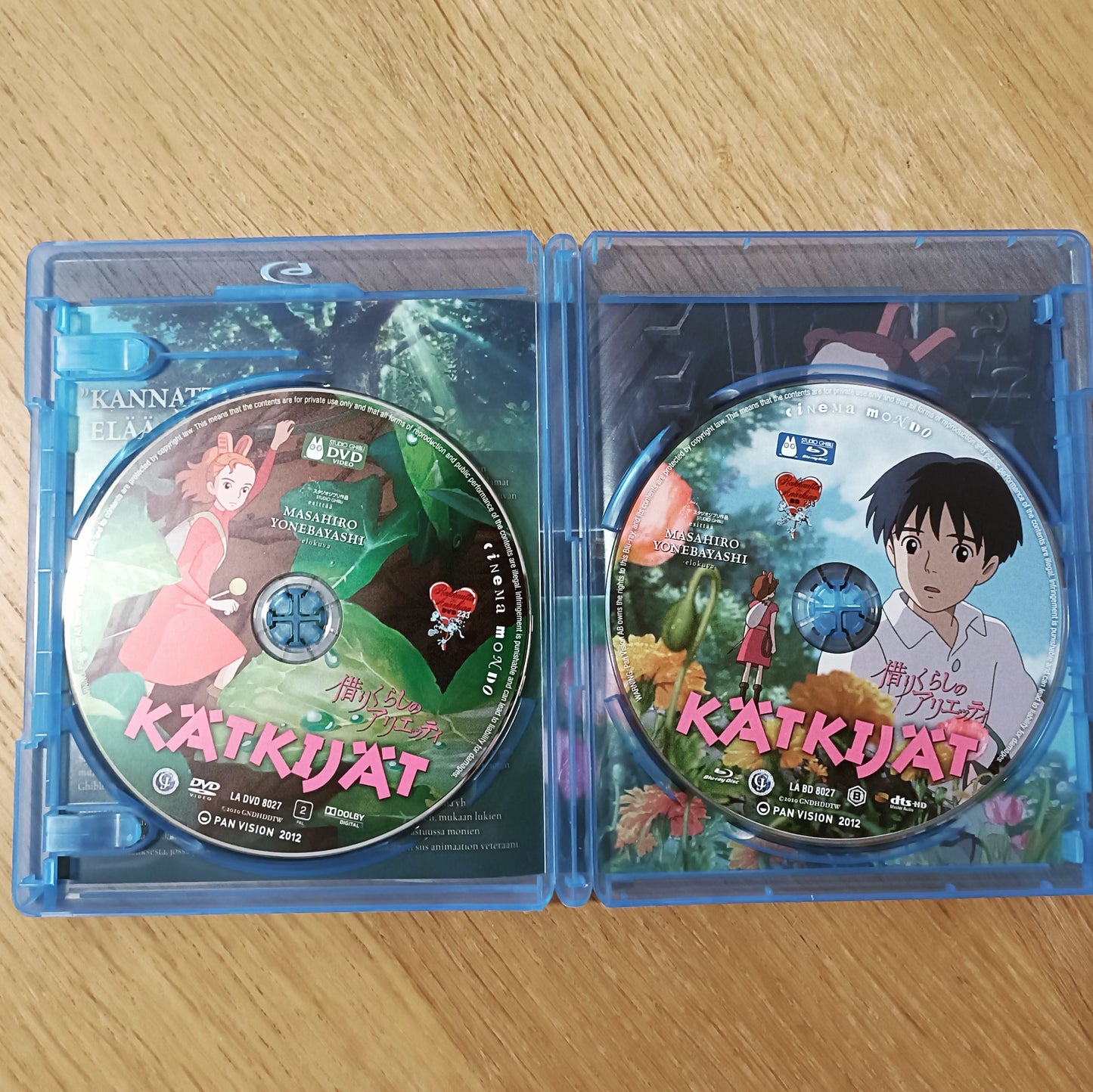 Kätkijät - Blu-ray + DVD
