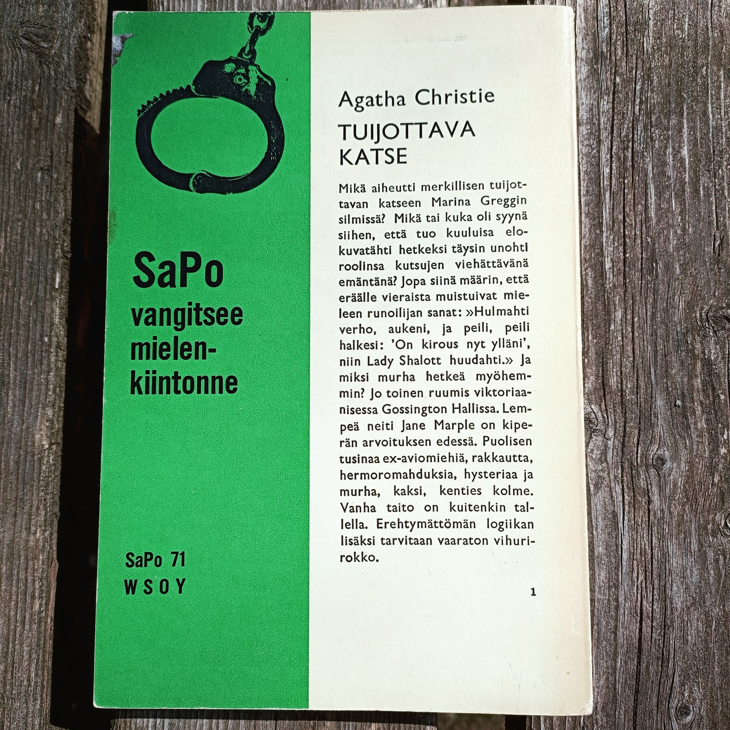 Tuijottava katse - Agatha Christie