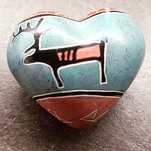 Turkoosi sydänkivi - Voimakivi - Poro