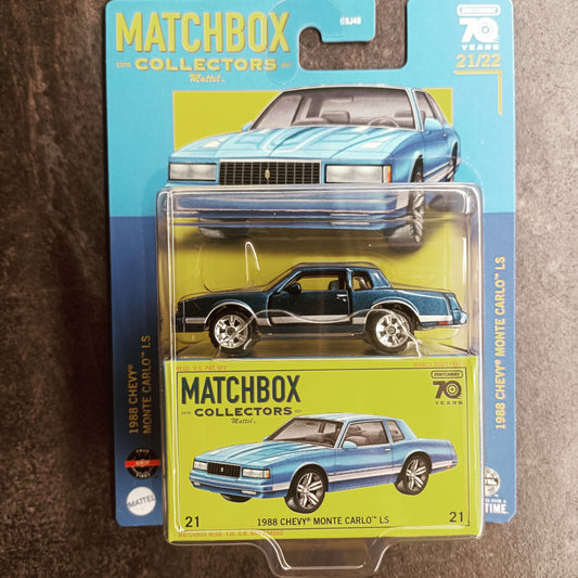 Matchbox Collectors 70 Years - 1988 Chevy Monte Carlo LS - 1:64