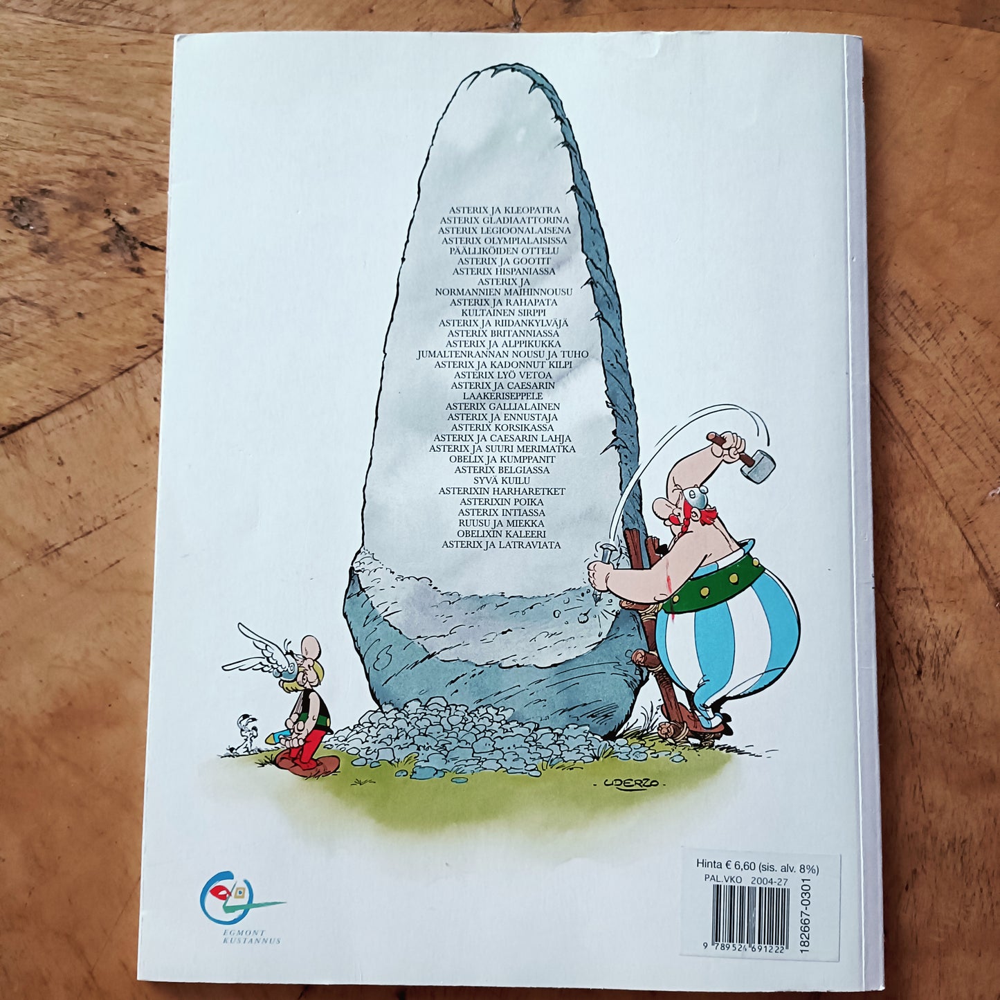 Asterix - Gallialainen kertomataulu