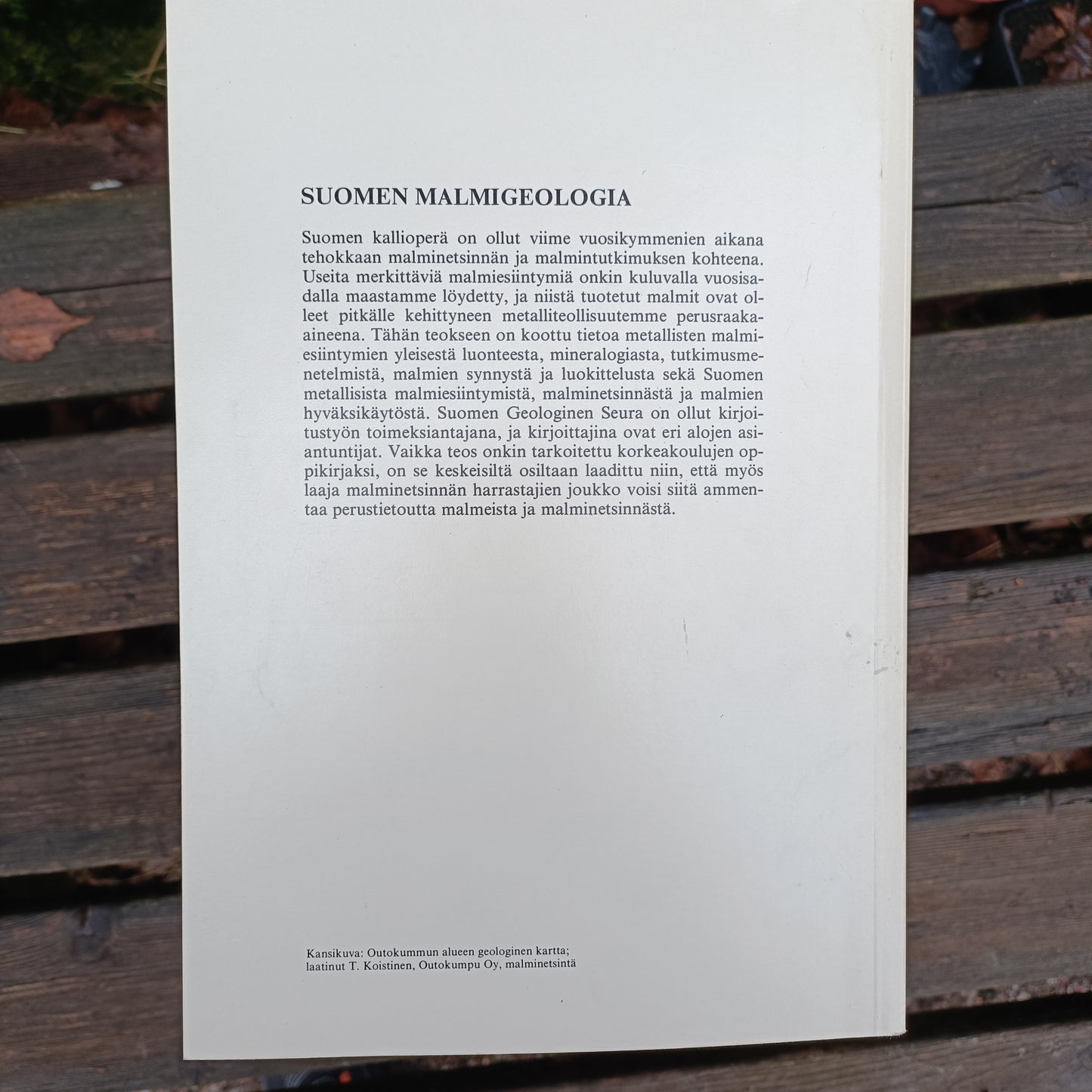 Suomen Malmigeologia - Metalliset malmiesiintymät