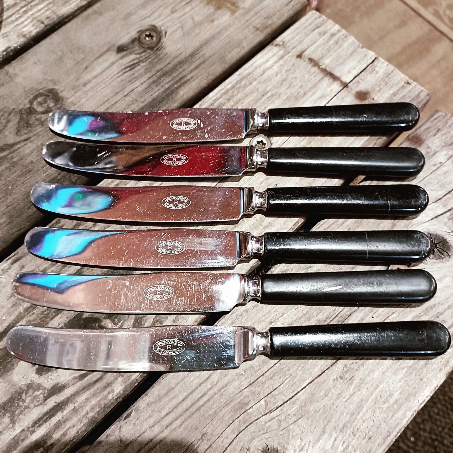 Hackman Sorsakoski R ruokaveitsiä 6 kpl