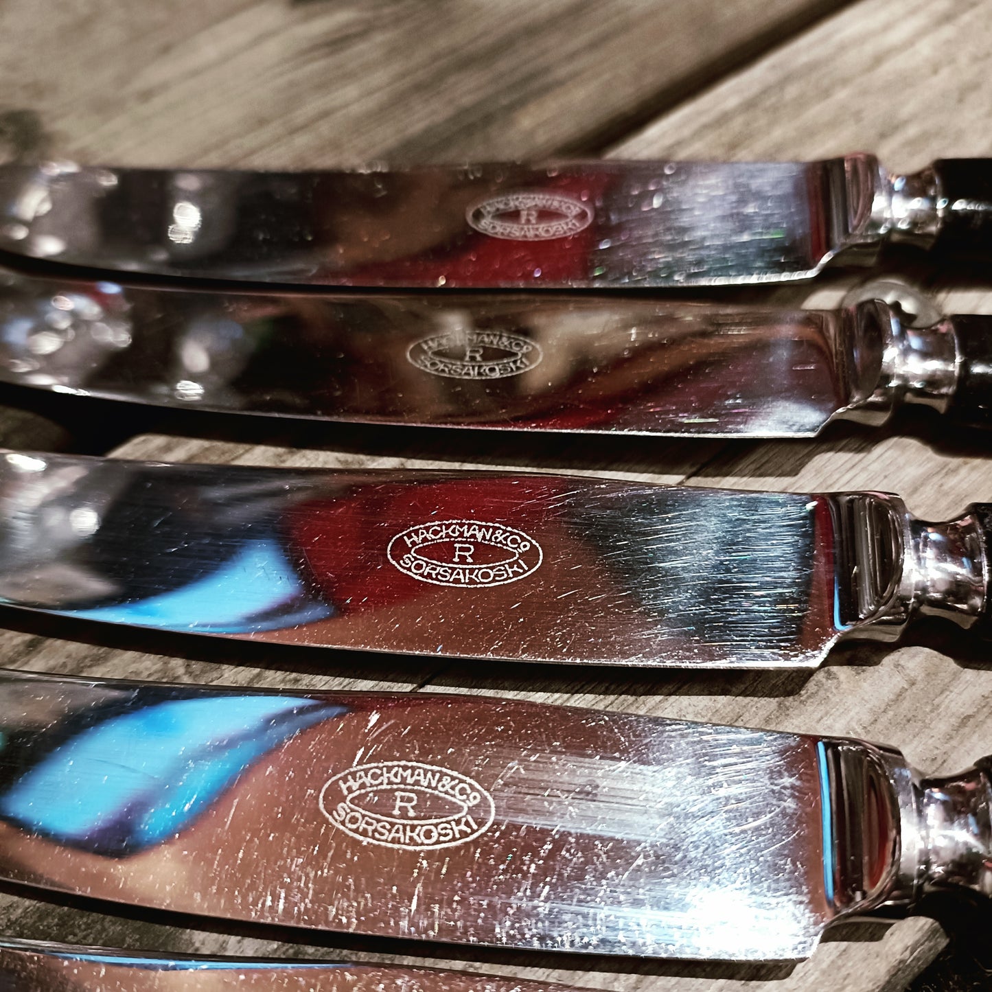 Hackman Sorsakoski R ruokaveitsiä 6 kpl